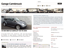 Tablet Screenshot of carrebrouck.be